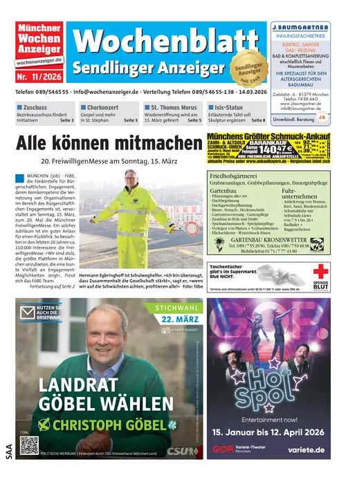 Sendlinger Anzeiger Cover